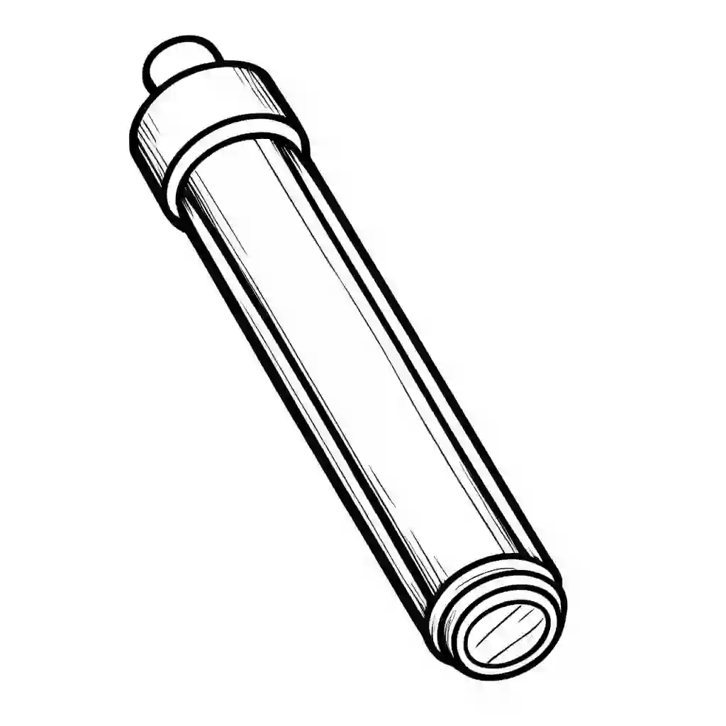 Rolling pin coloring pages